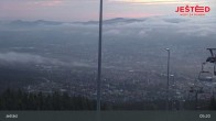 Archiv Foto Webcam Blick auf den Ještěd 04:00