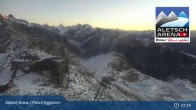 Archived image Webcam Top station Fiescheralp-Eggishorn (Aletsch Arena) 06:00