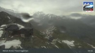 Archiv Foto Webcam Aletsch Arena: Bergstation Fiescheralp-Eggishorn 08:00