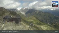 Archived image Webcam Top station Fiescheralp-Eggishorn (Aletsch Arena) 12:00
