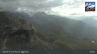 Archiv Foto Webcam Aletsch Arena: Bergstation Fiescheralp-Eggishorn 07:00