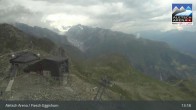 Archiv Foto Webcam Aletsch Arena: Bergstation Fiescheralp-Eggishorn 12:00