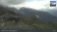 Archiv Foto Webcam Aletsch Arena: Bergstation Fiescheralp-Eggishorn 16:00