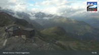 Archiv Foto Webcam Aletsch Arena: Bergstation Fiescheralp-Eggishorn 18:00