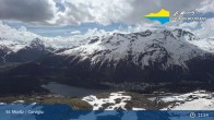 Archived image Webcam St. Moritz - Corviglia ski resort 05:00