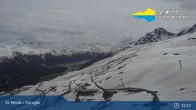 Archived image Webcam St. Moritz - Corviglia ski resort 09:00