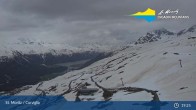 Archived image Webcam St. Moritz - Corviglia ski resort 13:00