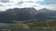 Archived image Webcam St. Moritz - Corviglia ski resort 10:00