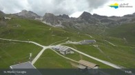 Archived image Webcam St. Moritz - Corviglia ski resort 16:00