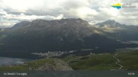 Archived image Webcam St. Moritz - Corviglia ski resort 18:00