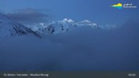 Archiv Foto Webcam St. Moritz - Muottas Muragl 23:00