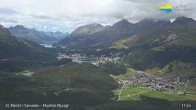 Archiv Foto Webcam St. Moritz - Muottas Muragl 10:00