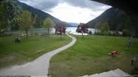 Archived image Webcam Stockenboi at lake Weissensee (East bank) 15:00