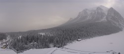 Archiv Foto Webcam Lake Louise: The Fairmont Chateau 11:00