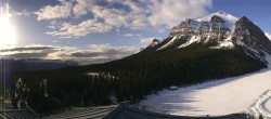 Archiv Foto Webcam Lake Louise: The Fairmont Chateau 06:00