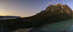 Archived image Webcam Lake Louise: The Fairmont Chateau 11:00