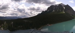 Archiv Foto Webcam Lake Louise: The Fairmont Chateau 10:00