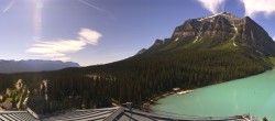 Archived image Webcam Lake Louise: The Fairmont Chateau 03:00