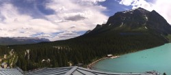 Archived image Webcam Lake Louise: The Fairmont Chateau 07:00