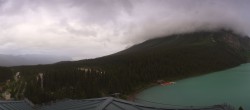 Archived image Webcam Lake Louise: The Fairmont Chateau 04:00