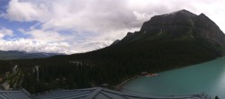 Archived image Webcam Lake Louise: The Fairmont Chateau 12:00