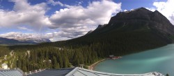 Archived image Webcam Lake Louise: The Fairmont Chateau 16:00
