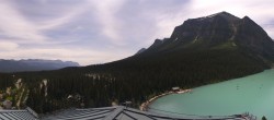 Archiv Foto Webcam Lake Louise: The Fairmont Chateau 10:00