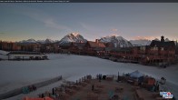 Archiv Foto Webcam Lake Louise: Kokanee Kabin 18:00