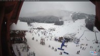 Archived image Webcam Base Area Lake Louise 13:00