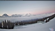 Archiv Foto Webcam Lake Louise: Whitehorn Lodge 07:00