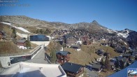 Archived image Webcam Aletsch Arena: Dorf Bettmeralp 09:00