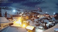 Archived image Webcam Aletsch Arena: Dorf Bettmeralp 23:00