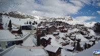 Archived image Webcam Aletsch Arena: Dorf Bettmeralp 09:00