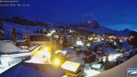 Archived image Webcam Aletsch Arena: Dorf Bettmeralp 05:00