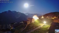 Archiv Foto Webcam Aletsch Arena: Kapelle Bettmeralp 03:00