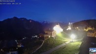 Archiv Foto Webcam Aletsch Arena: Kapelle Bettmeralp 03:00