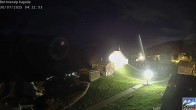 Archiv Foto Webcam Aletsch Arena: Kapelle Bettmeralp 03:00