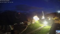 Archiv Foto Webcam Aletsch Arena: Kapelle Bettmeralp 21:00