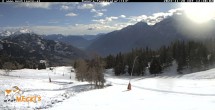 Archiv Foto Webcam Lienz: Blick auf die Meckisalm bei Zettersfeld 06:00