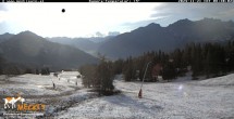 Archiv Foto Webcam Lienz: Blick auf die Meckisalm bei Zettersfeld 07:00