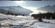 Archiv Foto Webcam Lienz: Blick auf die Meckisalm bei Zettersfeld 07:00