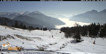 Archiv Foto Webcam Lienz: Blick auf die Meckisalm bei Zettersfeld 09:00