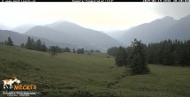 Archiv Foto Webcam Lienz: Blick auf die Meckisalm bei Zettersfeld 19:00