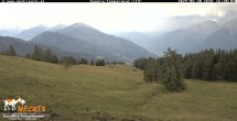 Archiv Foto Webcam Lienz: Blick auf die Meckisalm bei Zettersfeld 15:00