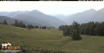 Archiv Foto Webcam Lienz: Blick auf die Meckisalm bei Zettersfeld 17:00