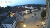 Archiv Foto Webcam Blick auf den Tittlinger Marktplatz 03:00