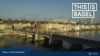 Archiv Foto Webcam Basel: Hotel Krafft 06:00