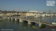 Archiv Foto Webcam Basel: Hotel Krafft 08:00