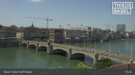 Archiv Foto Webcam Basel: Hotel Krafft 12:00