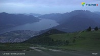 Archiv Foto Webcam Minusio - Cimetta Bergstation 04:00